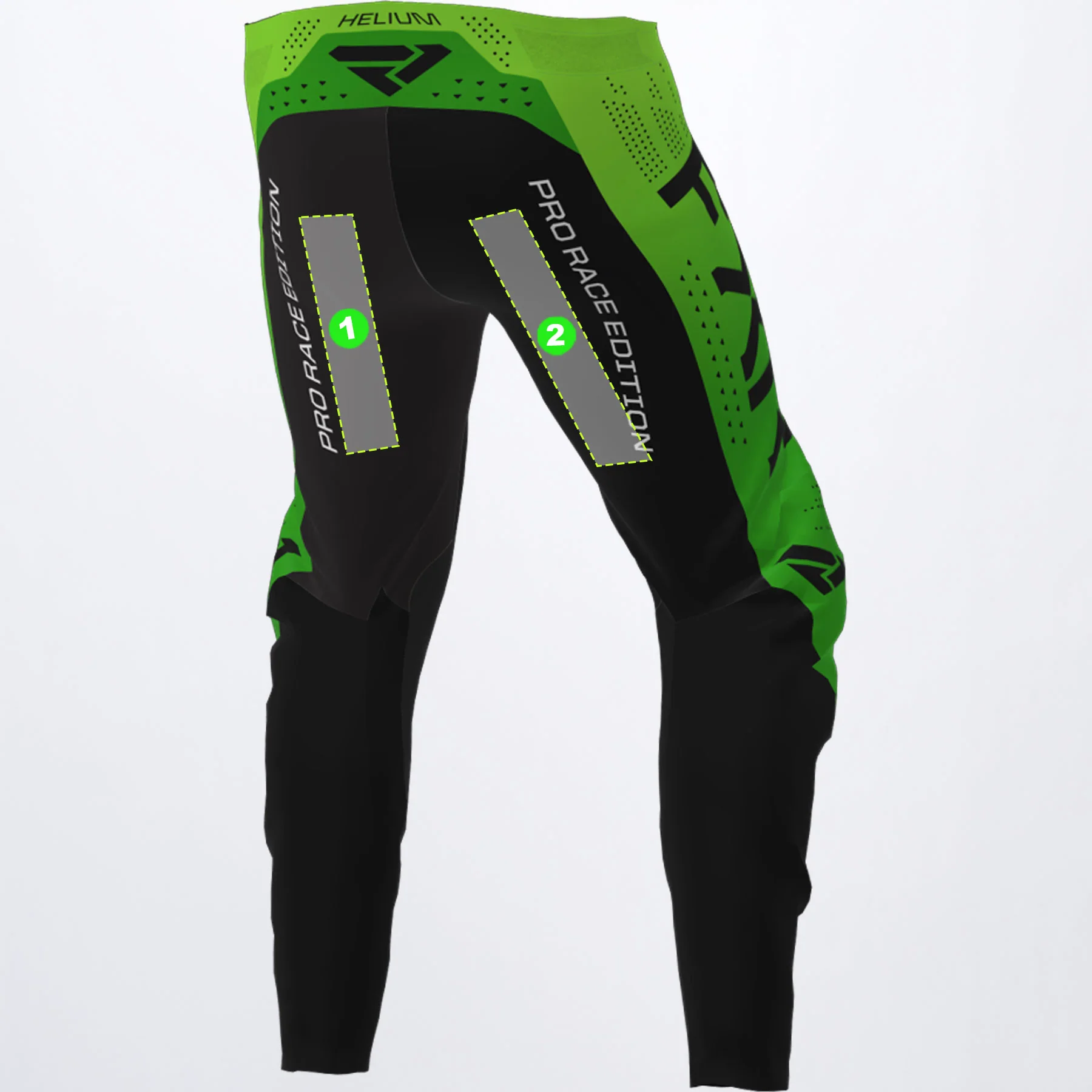 Black/Lime Custom Helium LE Pant - Image 4