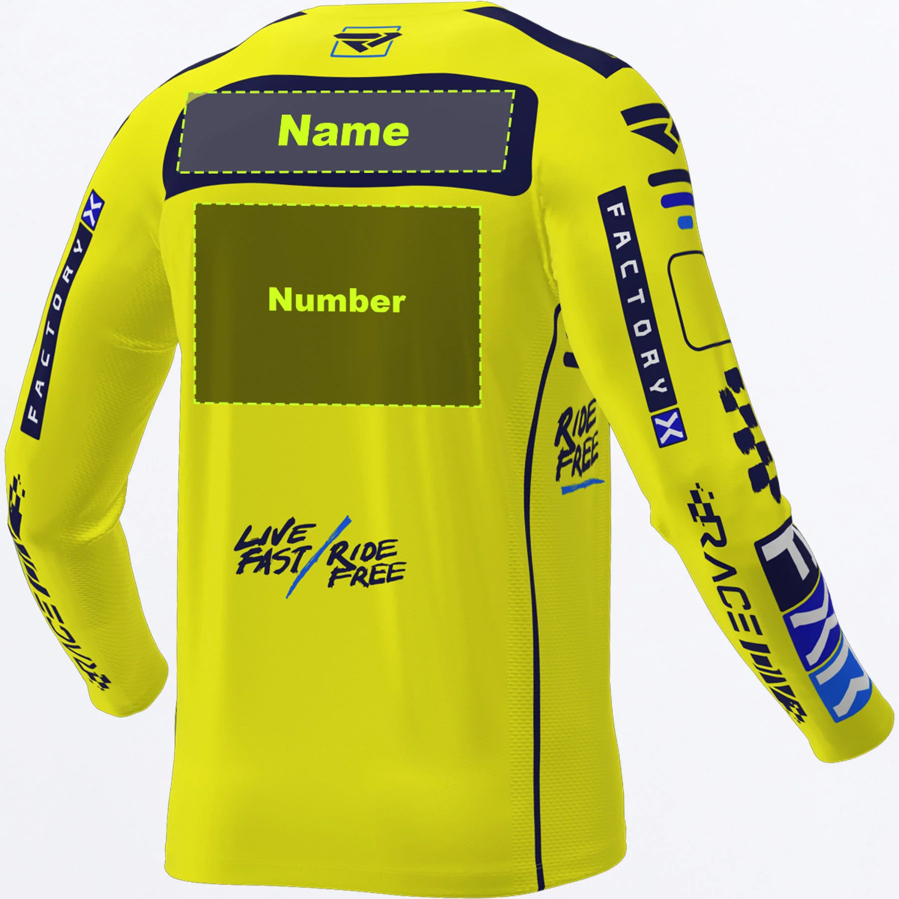 Custom Podium Pro Gladiator MX Jersey - Image 3