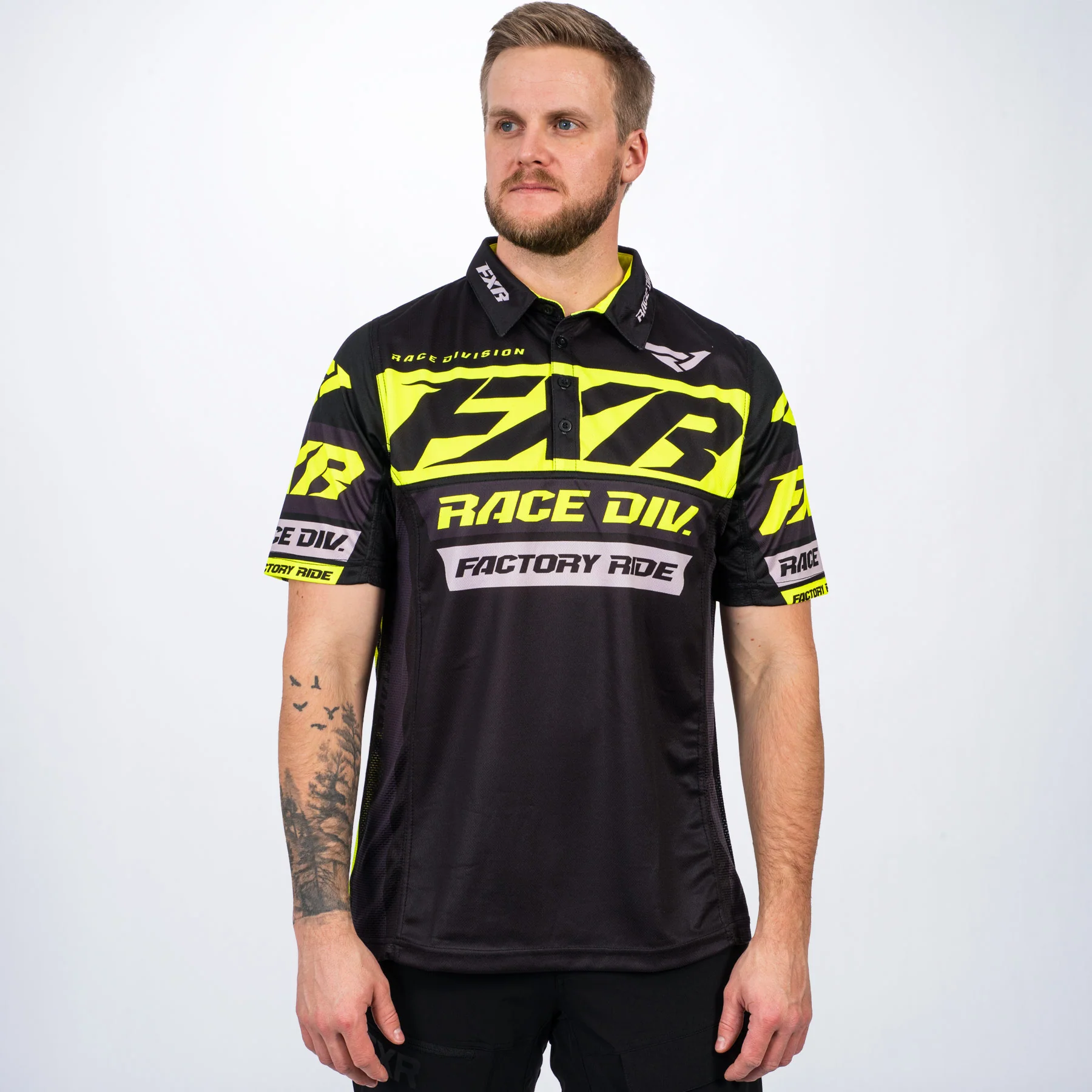 Men's Race Division Tech Polo Shirt - Image 3