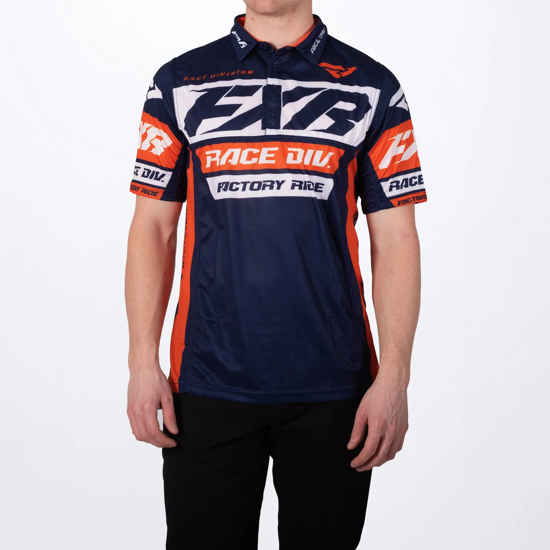 Men's Race Division Tech Polo Shirt - Image 4
