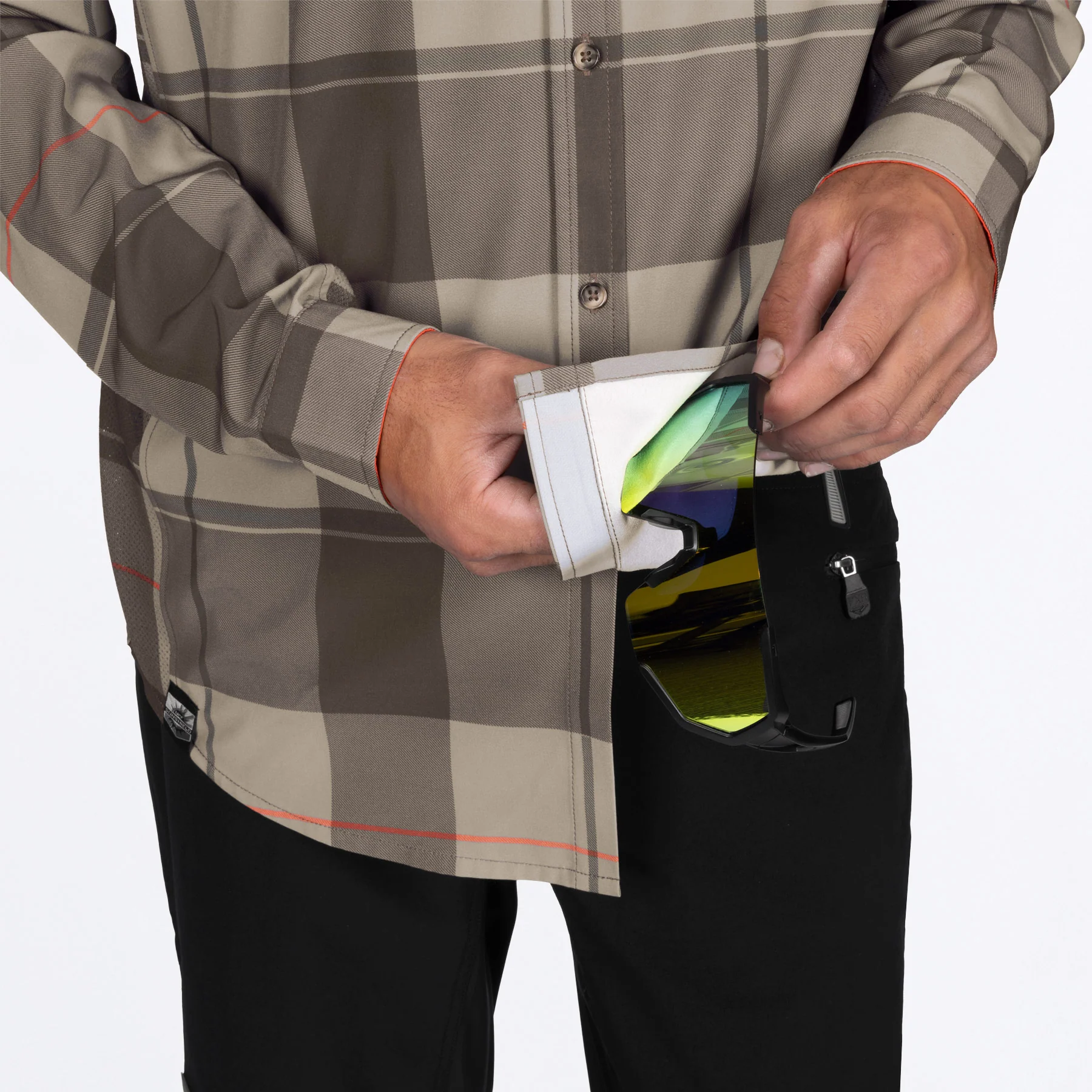 Men's Breeze Performance UPF Longsleeve Shirt - Image 17
