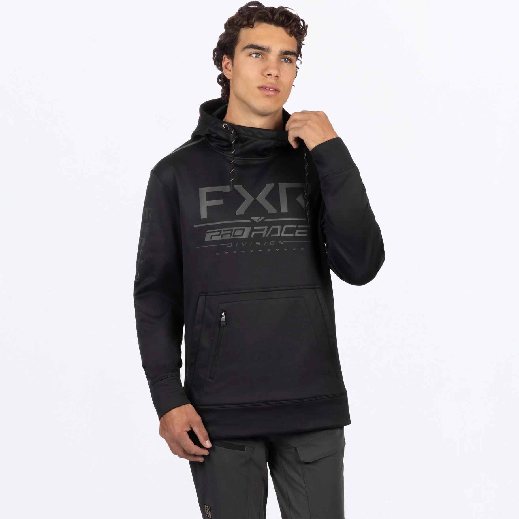 Men's Race Div Tech Pullover Hoodie - Image 13