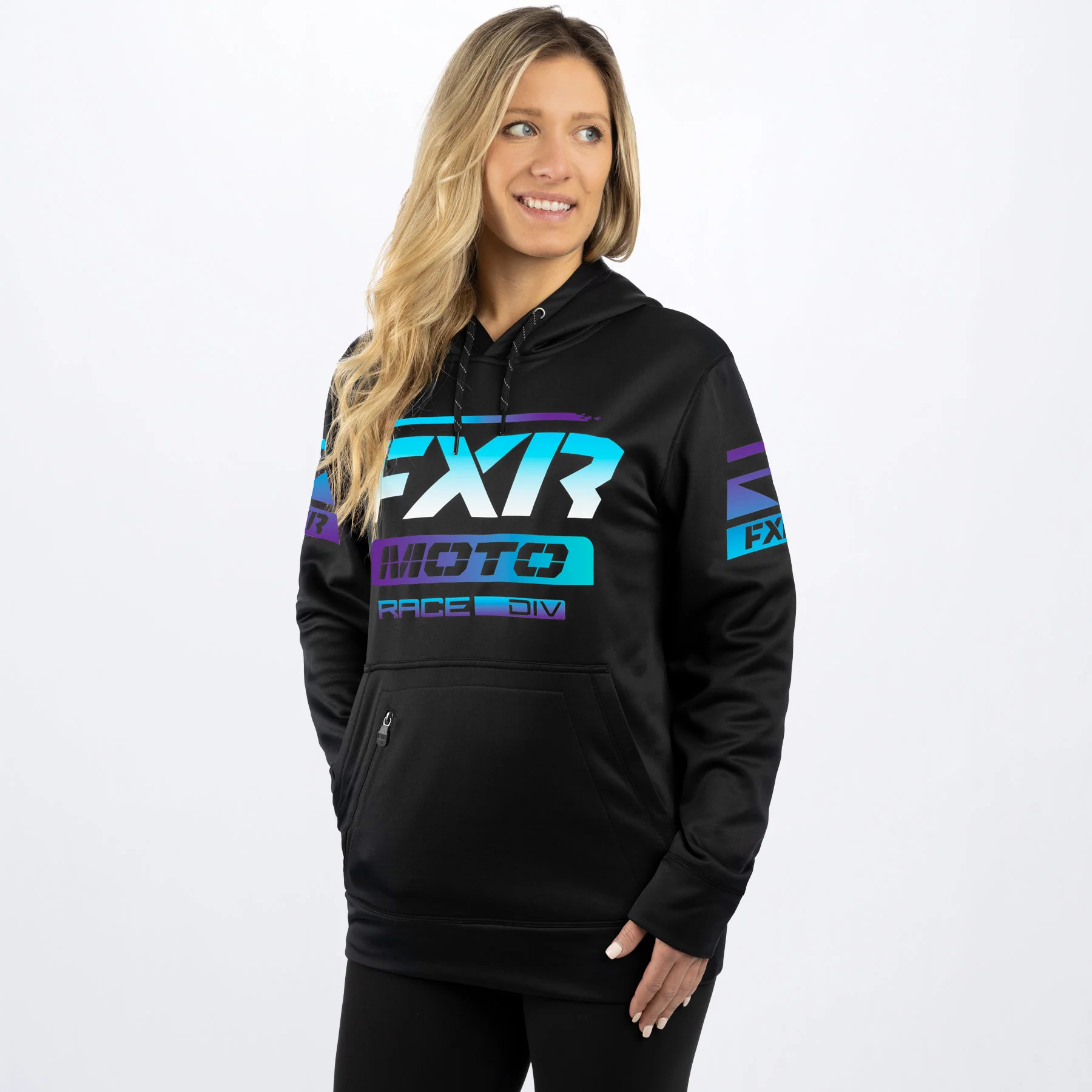 Unisex Moto Tech Pullover Hoodie - Image 14