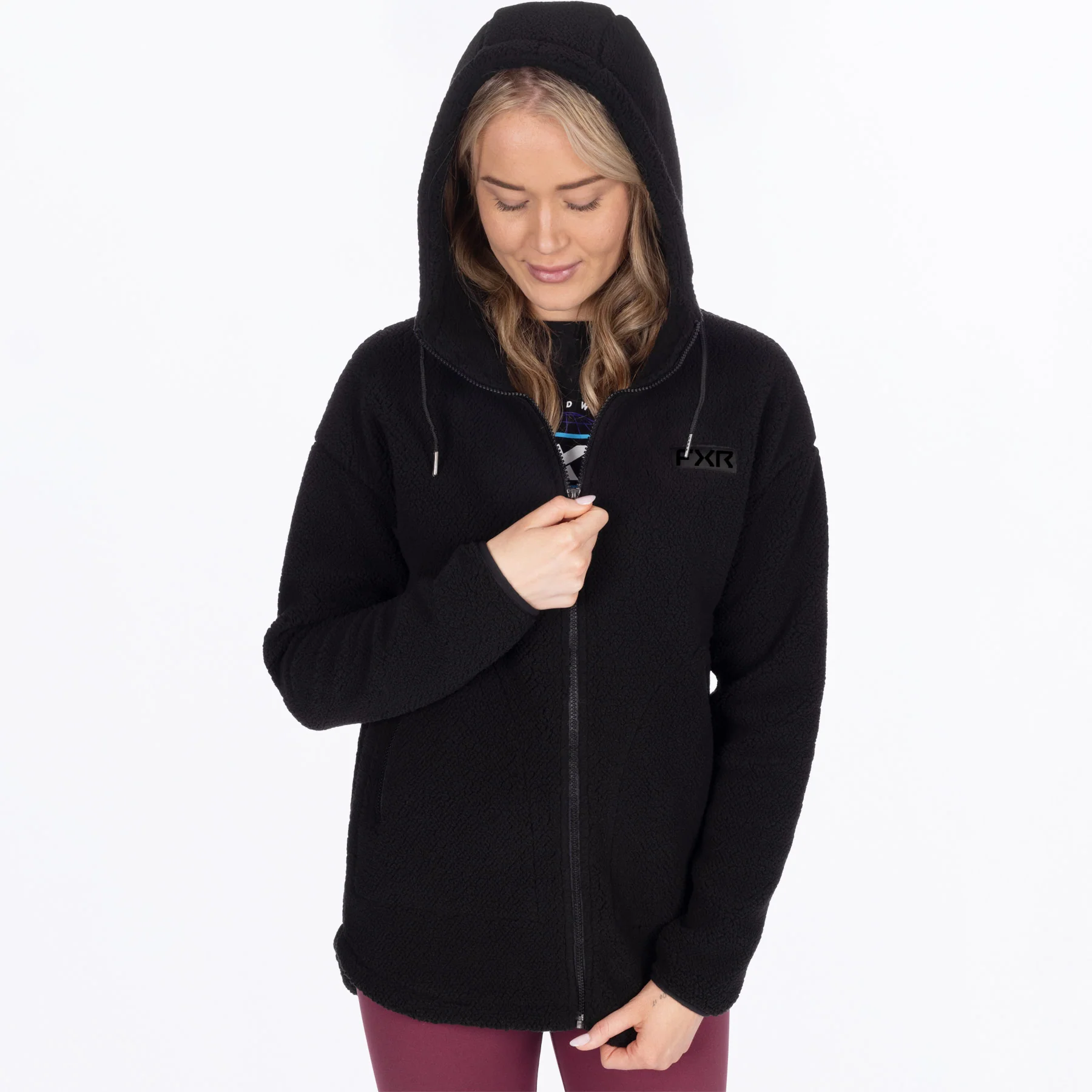 Women's Sapphire Sherpa Jacket - Image 4