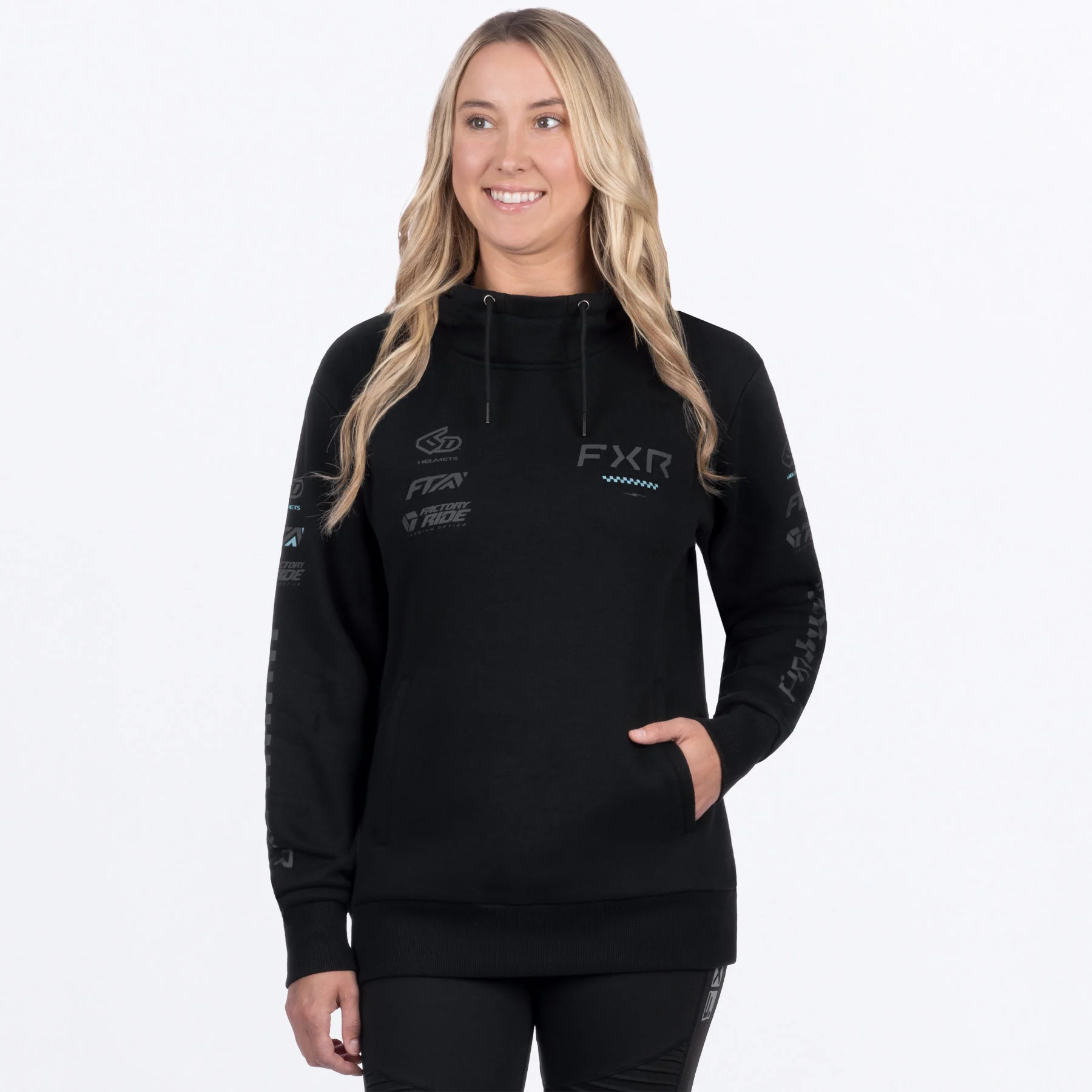 Women's Stack Cotton Pullover Hoodie