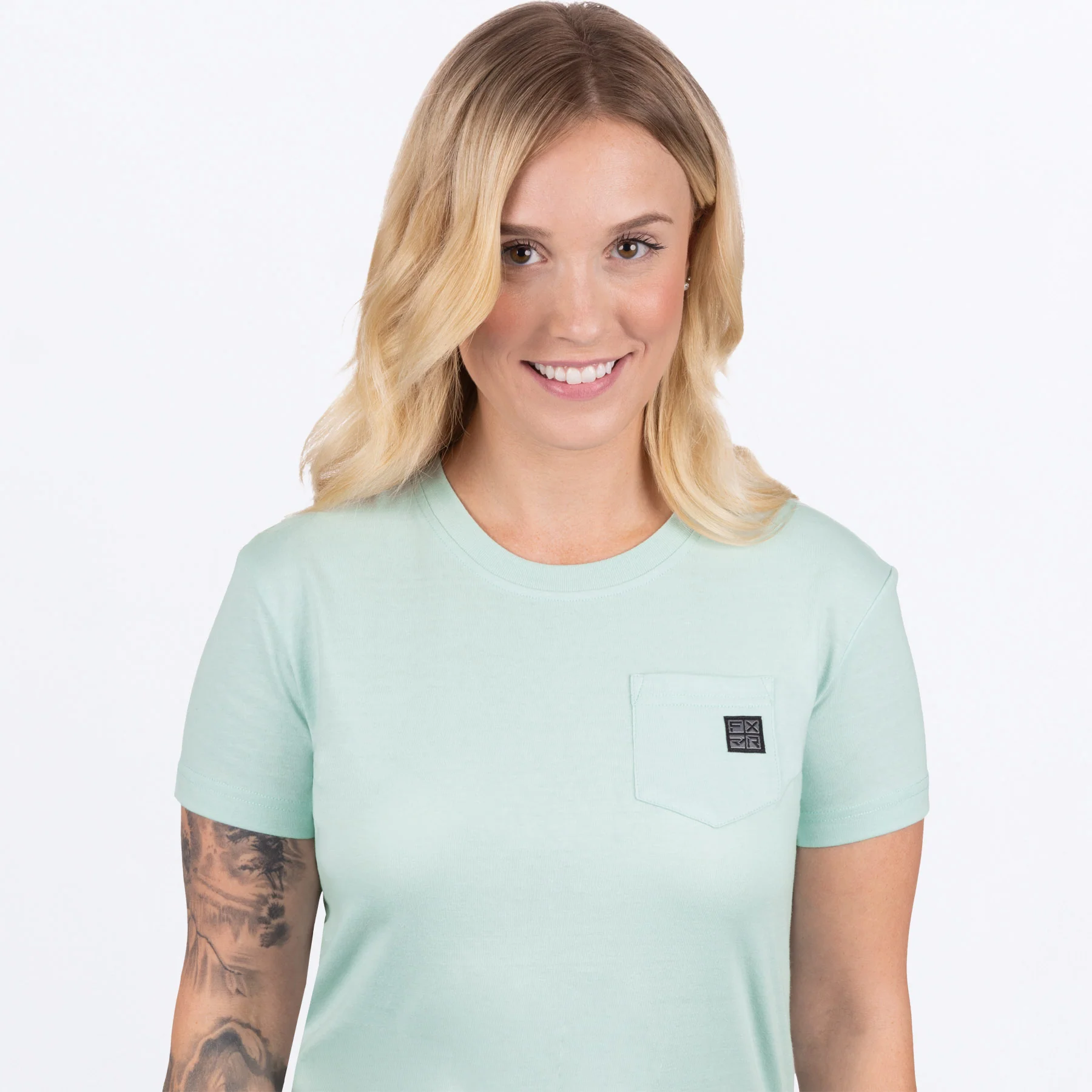 Women's Work Pocket Premium T-Shirt - Image 8