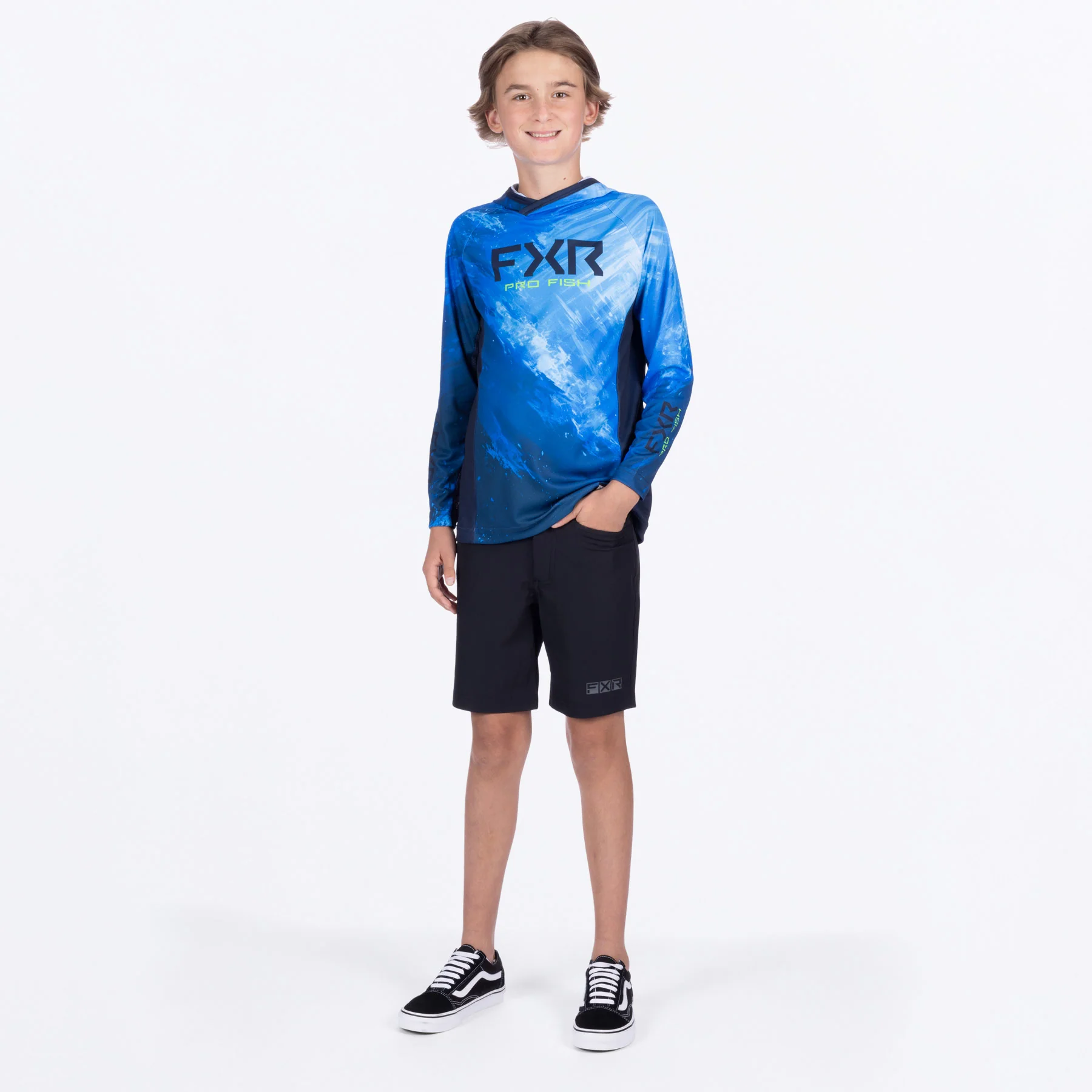 Youth Derby UPF Pullover hoodie - Image 2