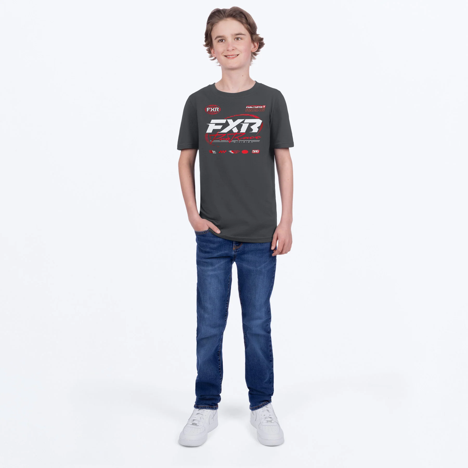 Youth Race Division Premium T-Shirt - Image 7